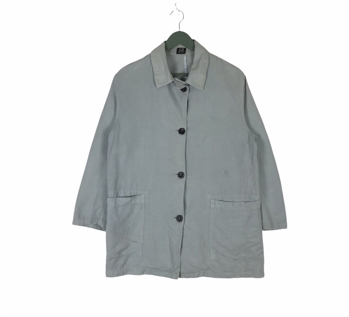 C.P. Company × Vintage Vtg S/S 1997 C.P. Company cotton coat jacket Size S / US 4 / IT 40 - 2 Thumbnail