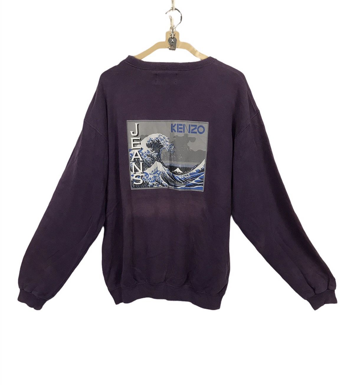Japanese Brand × Kenzo Kenzo jeans distressed sweatshirt Size US L / EU 52-54 / 3 - 1 Thumbnail