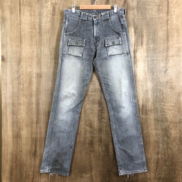 Japanese Brand GL Heart Jeans Faded Denim Pants | Grailed