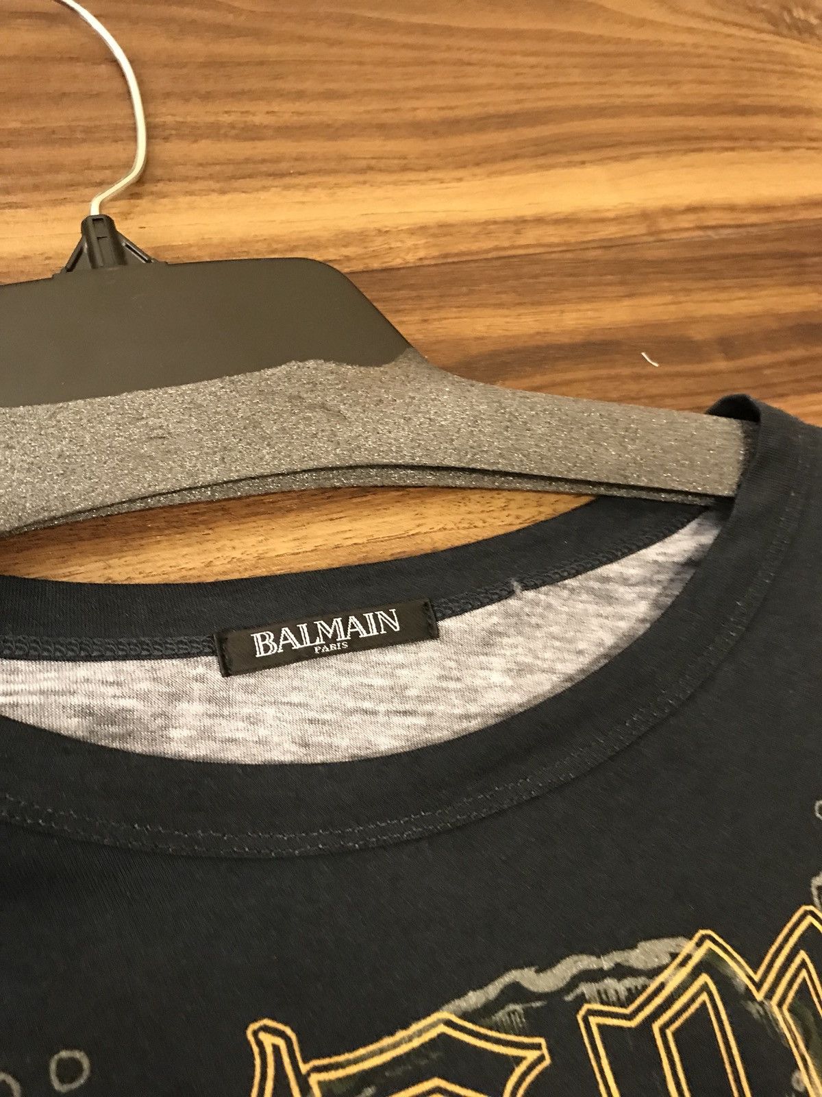 Balmain LS Logo Tee With Snake, Eagle & Dragon Size US L / EU 52-54 / 3 - 13 Thumbnail