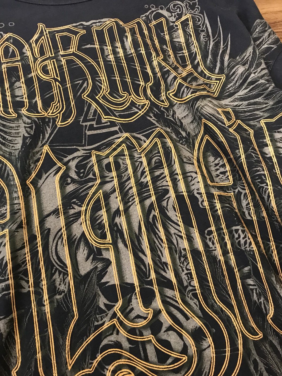 Balmain LS Logo Tee With Snake, Eagle & Dragon Size US L / EU 52-54 / 3 - 10 Thumbnail