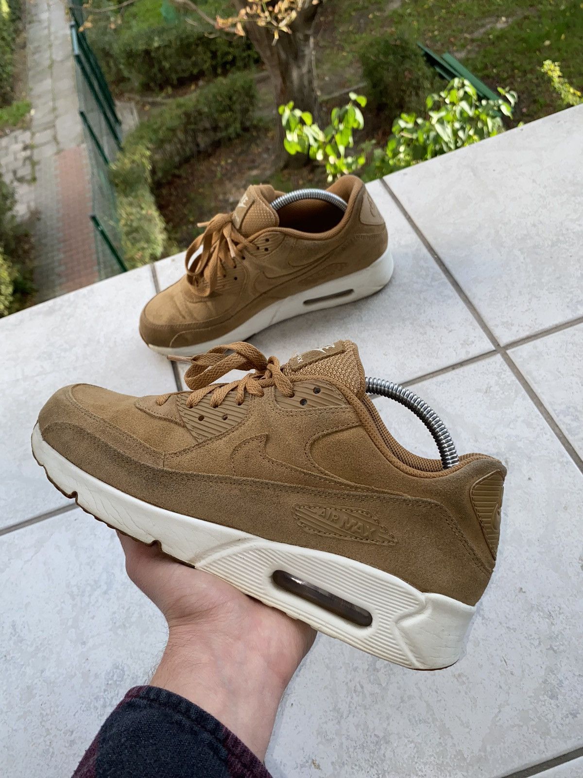 Nike Nike Air Max 90 Ultra 2.0 Flax (2017) Size US 8 / EU 41 - 2 Thumbnail
