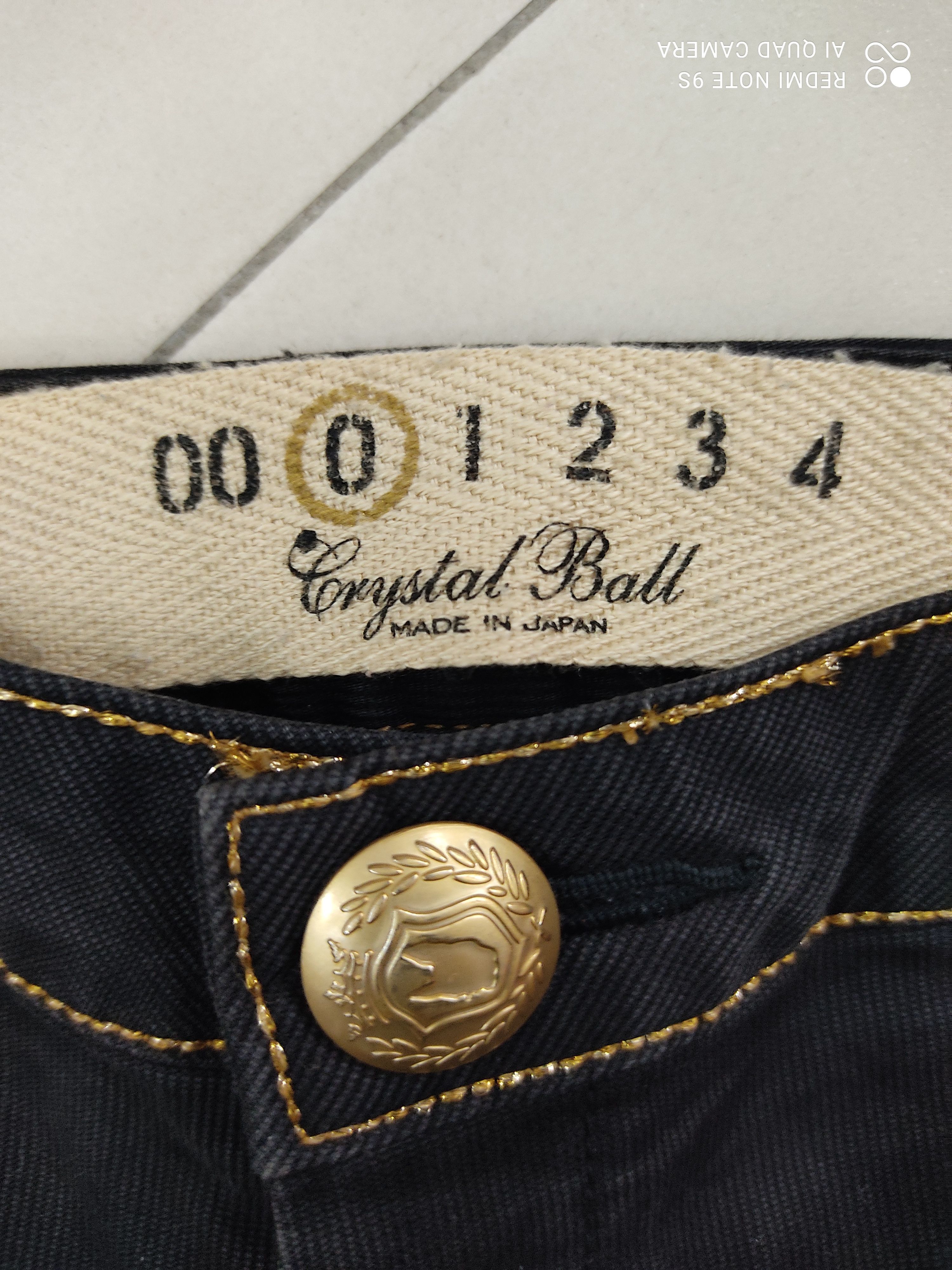 Japanese Brand Crystal Ball Multipocket Utility Black Cargo Pants Size US 30 / EU 46 - 22 Thumbnail
