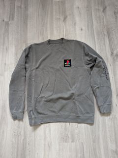 Travis Scott PS Classic Crewneck Washed Grey Men's - FW20 - US