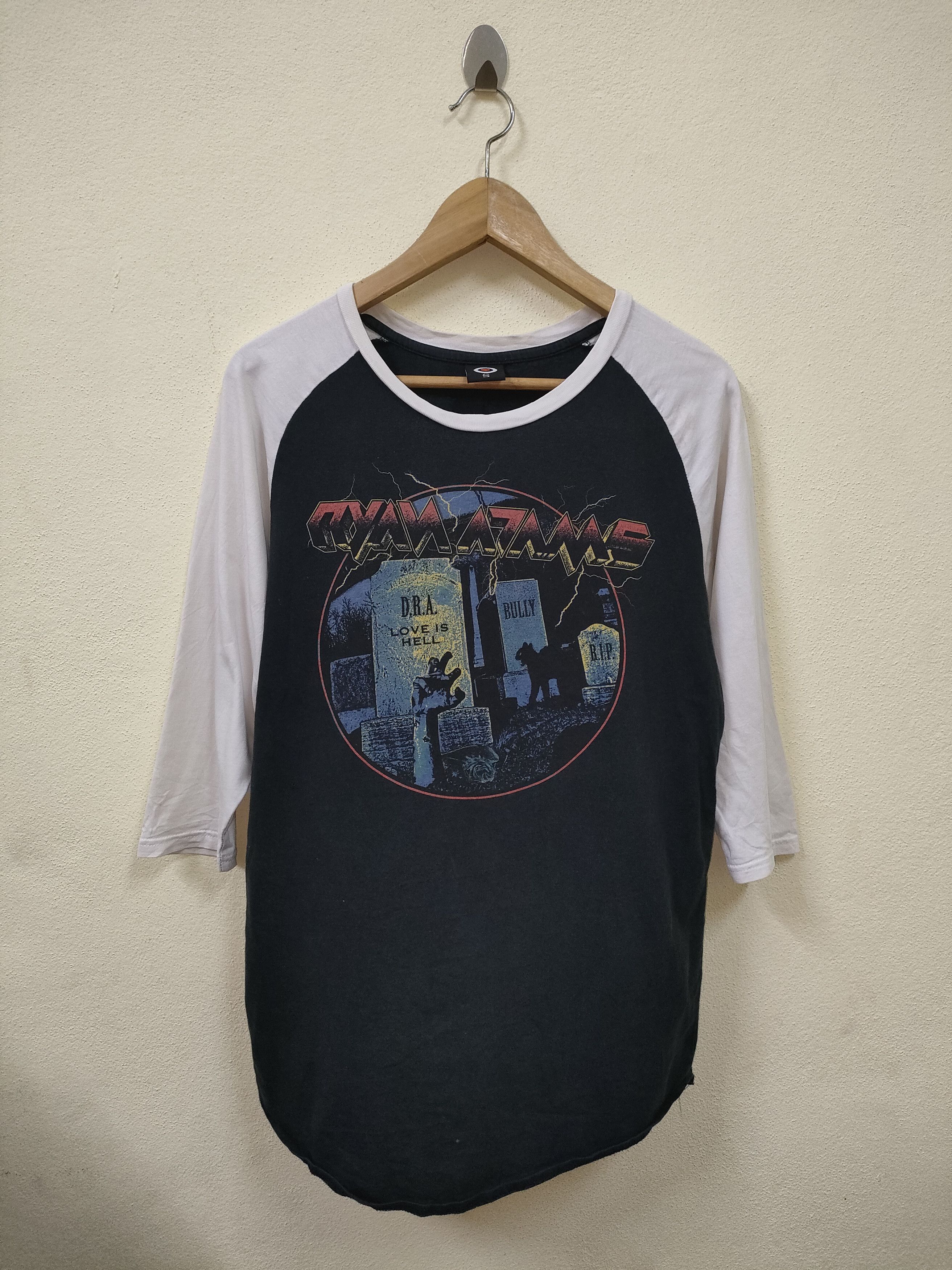 Band Tees Ryan Adam Raglan t-shirt Size US S / EU 44-46 / 1 - 1 Thumbnail