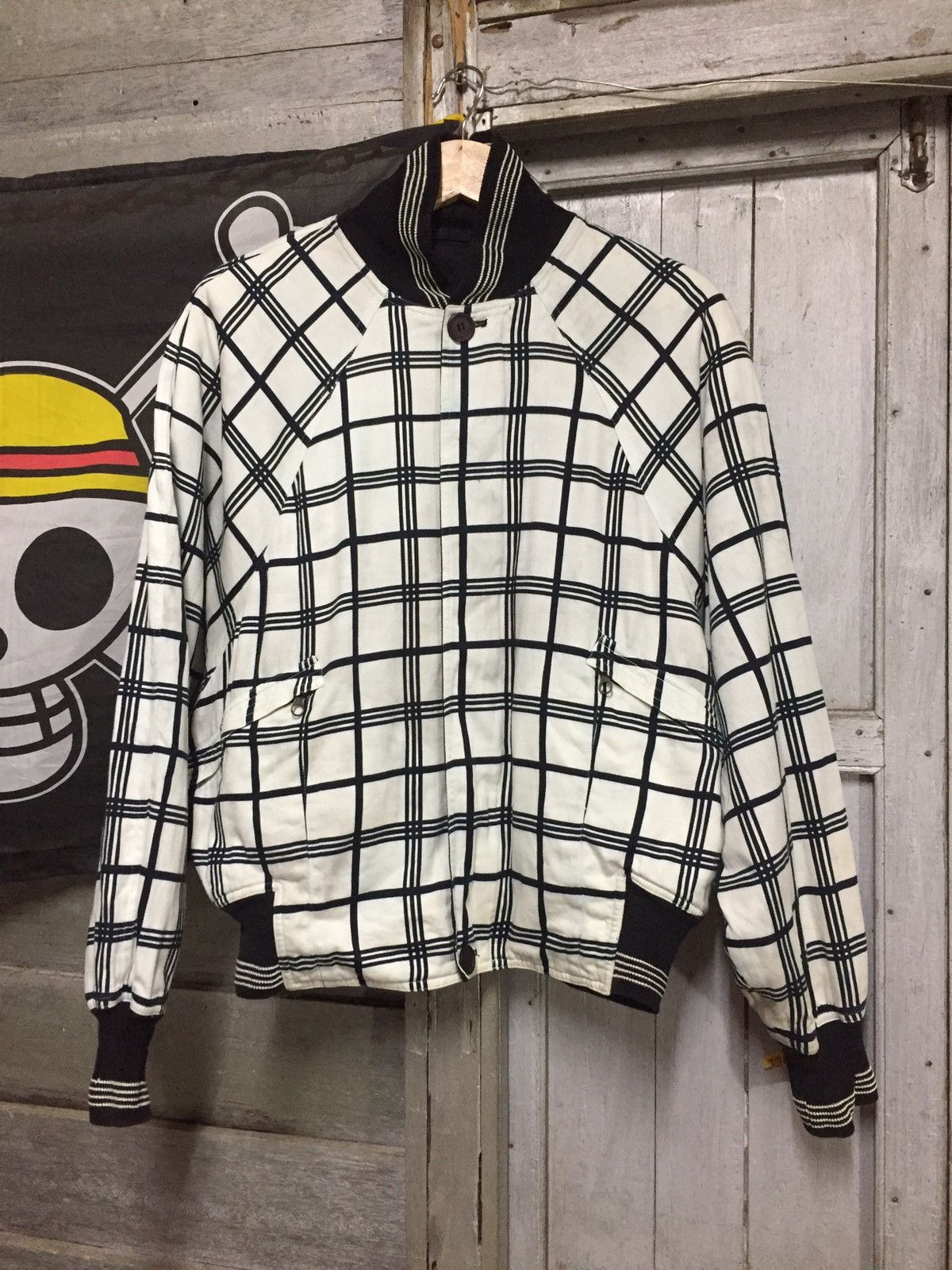 Gianni Valentino × Versace Gianni Versace Reversible Jacket Stripe Design Size US L / EU 52-54 / 3 - 5 Thumbnail