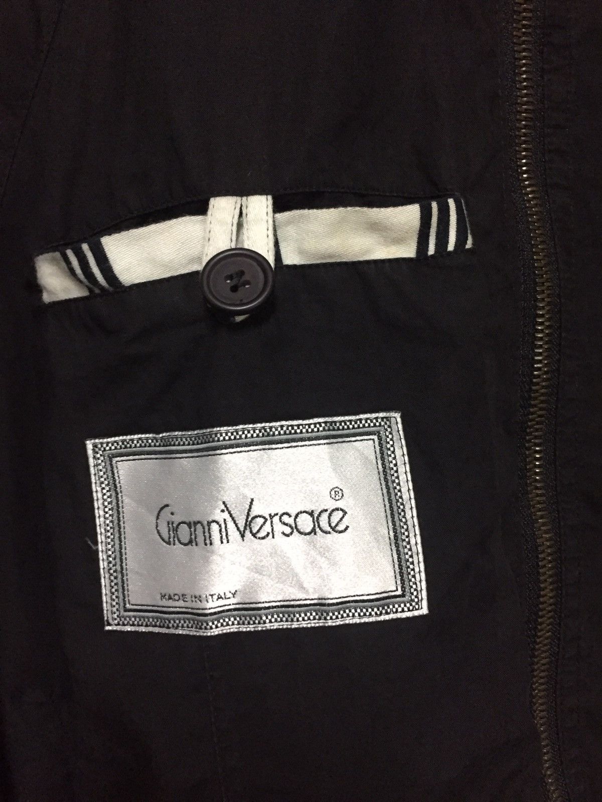 Gianni Valentino × Versace Gianni Versace Reversible Jacket Stripe Design Size US L / EU 52-54 / 3 - 9 Thumbnail