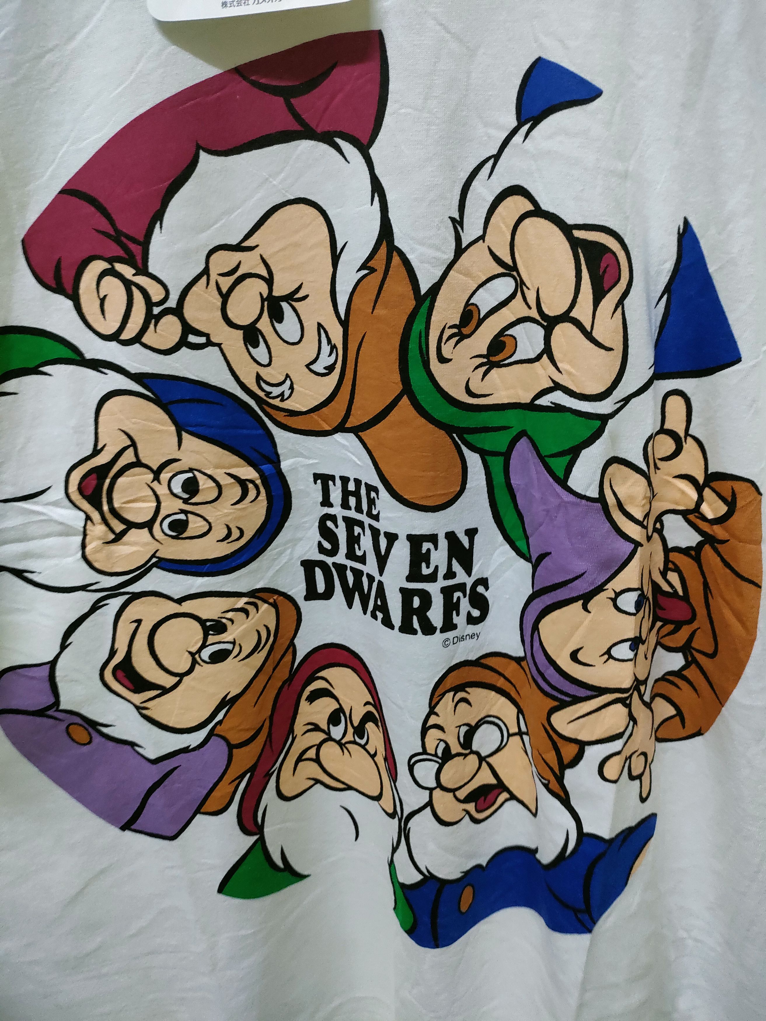 Cartoon Network × Disney × Vintage Vintage Disney The Seven Dwarfs T-shirt Size US L / EU 52-54 / 3 - 6 Thumbnail