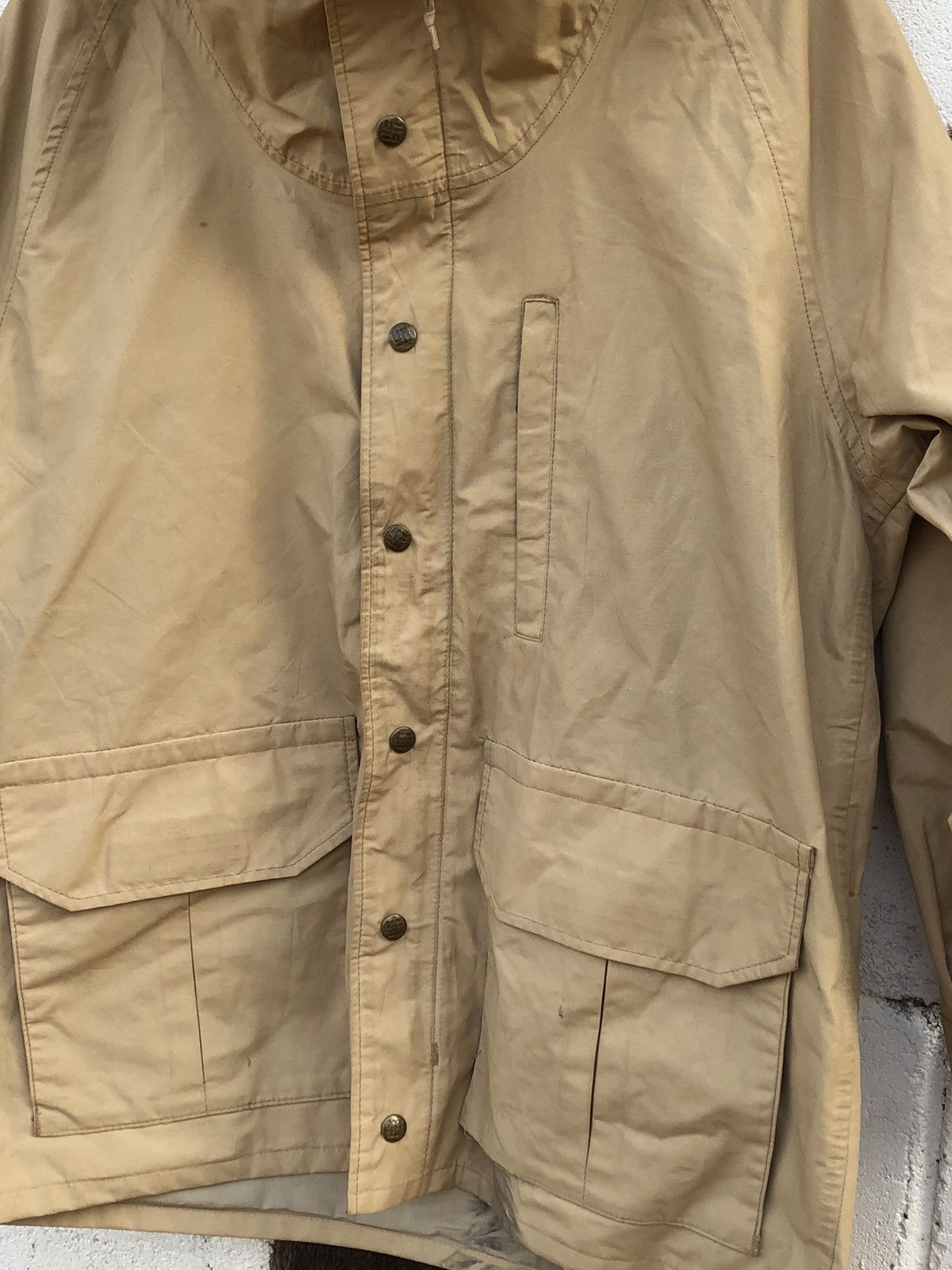 Columbia × Goretex Columbia Gore-Tex Hunting Jacket Hoodie Size US L / EU 52-54 / 3 - 5 Thumbnail