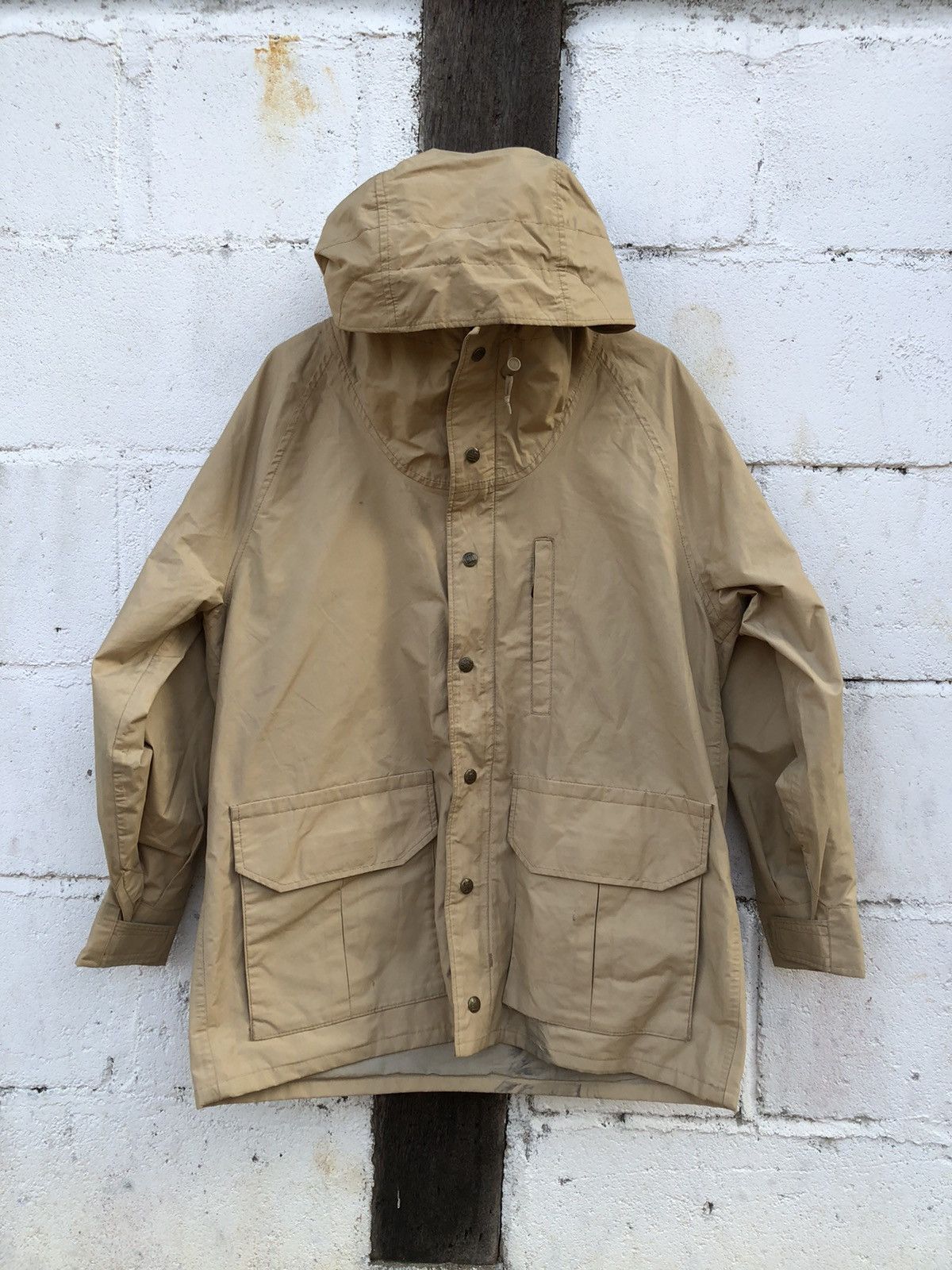Columbia × Goretex Columbia Gore-Tex Hunting Jacket Hoodie Size US L / EU 52-54 / 3 - 3 Thumbnail