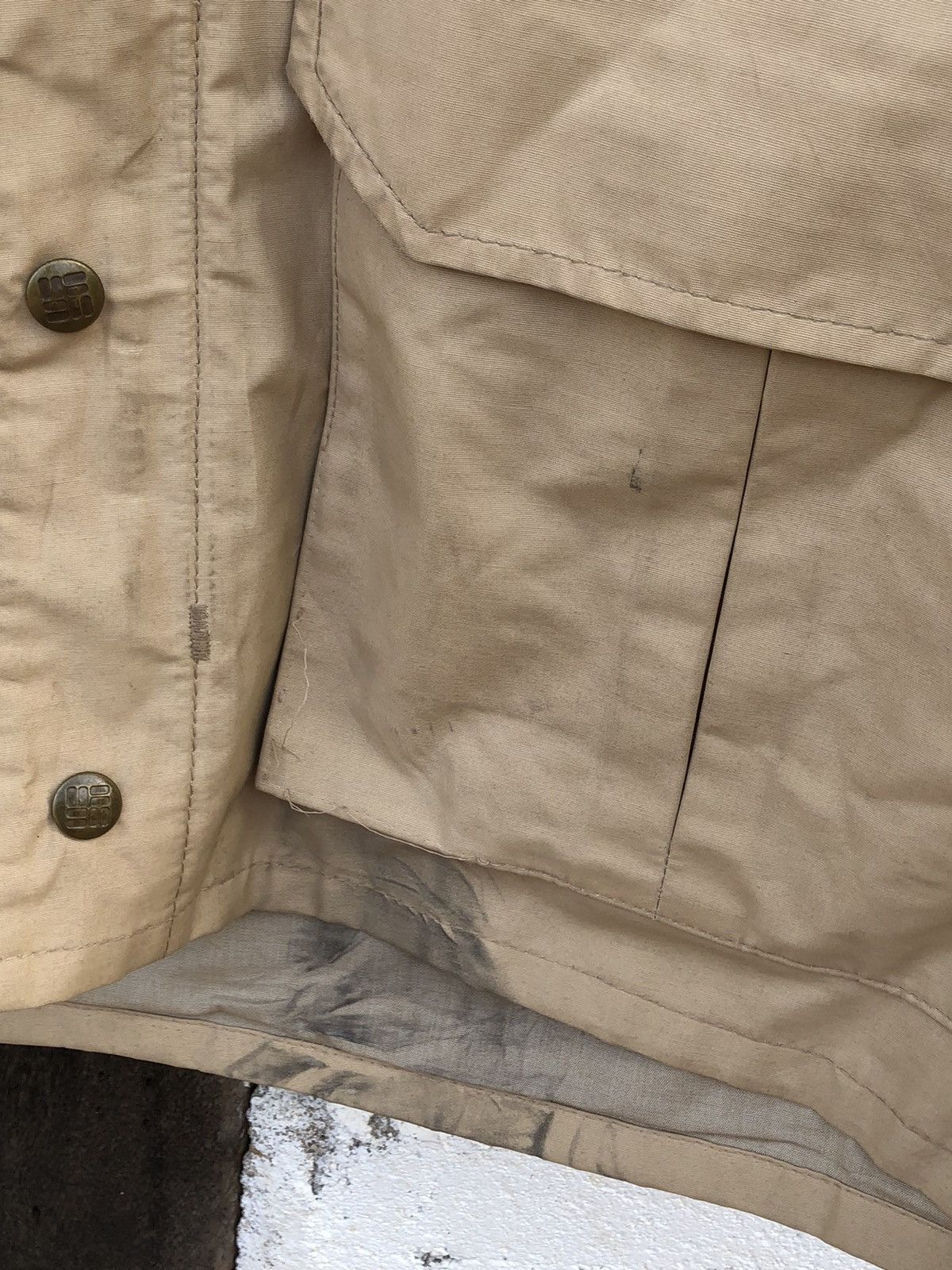 Columbia × Goretex Columbia Gore-Tex Hunting Jacket Hoodie Size US L / EU 52-54 / 3 - 7 Thumbnail