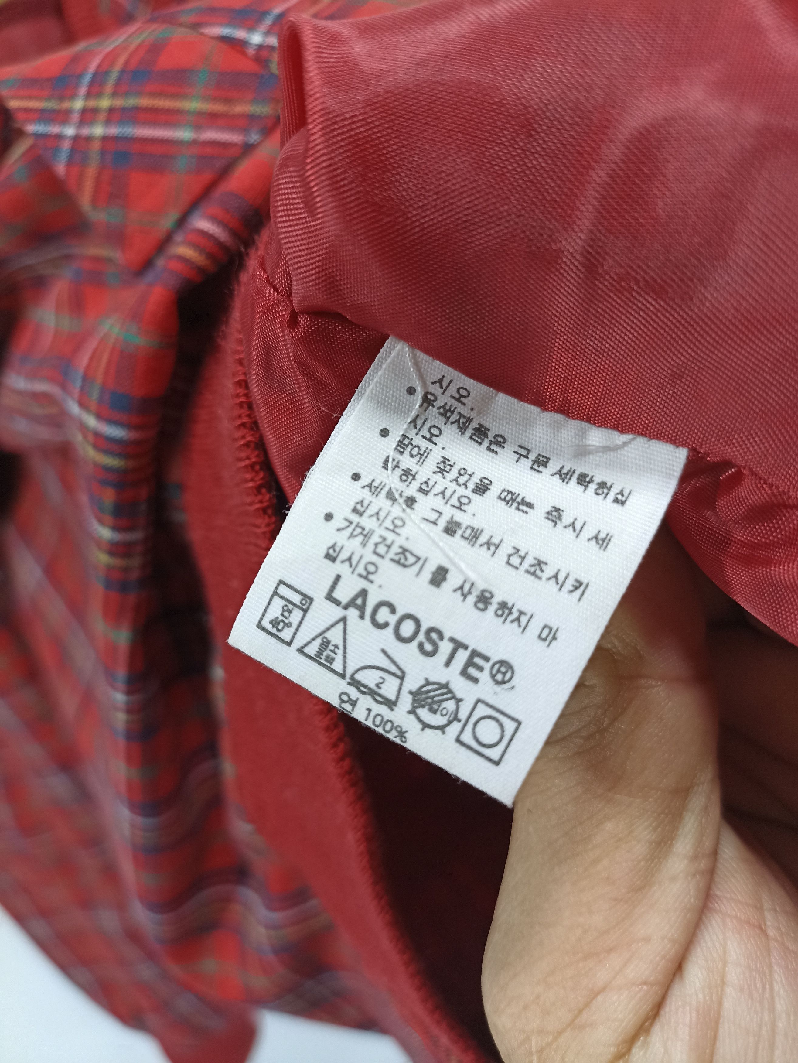 Lacoste × Seditionaries Izod + Lacoste Plaid Tartan Punk Seditionaries Cardigan Size US M / EU 48-50 / 2 - 5 Thumbnail