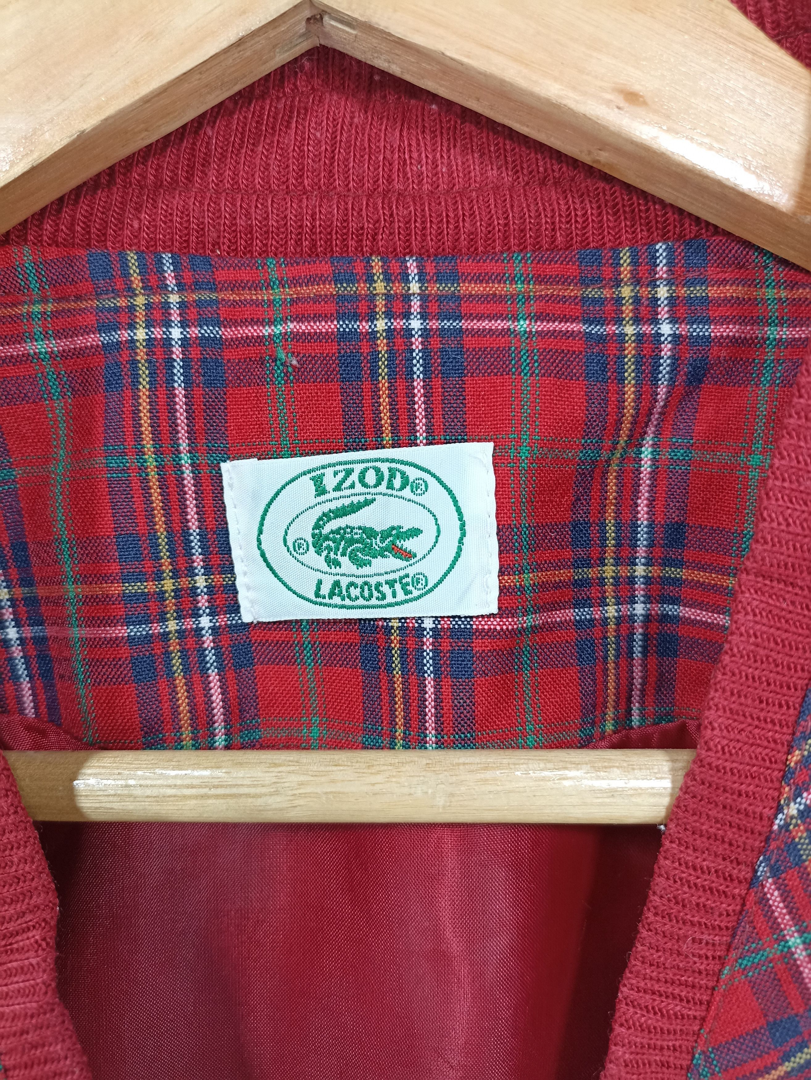 Lacoste × Seditionaries Izod + Lacoste Plaid Tartan Punk Seditionaries Cardigan Size US M / EU 48-50 / 2 - 6 Thumbnail