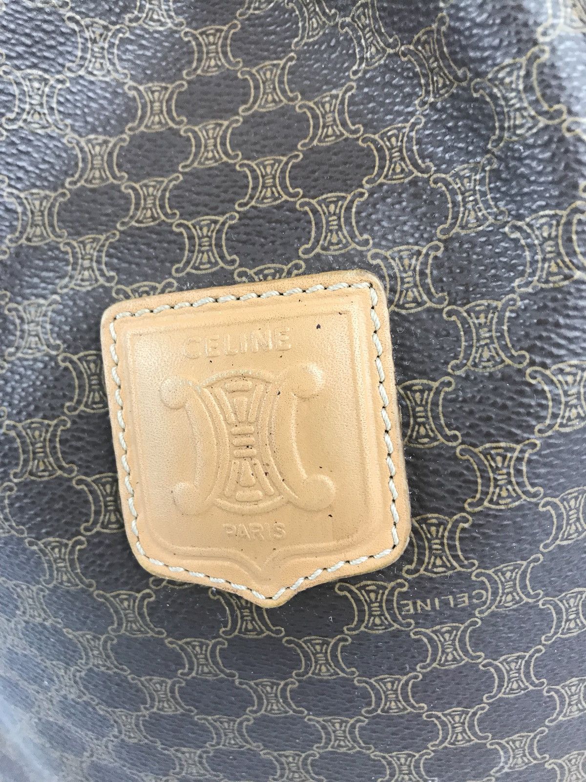 Celine 🔥Rare🔥Authentic Vintage Celine Macadam Bucket Size ONE SIZE - 2 Thumbnail