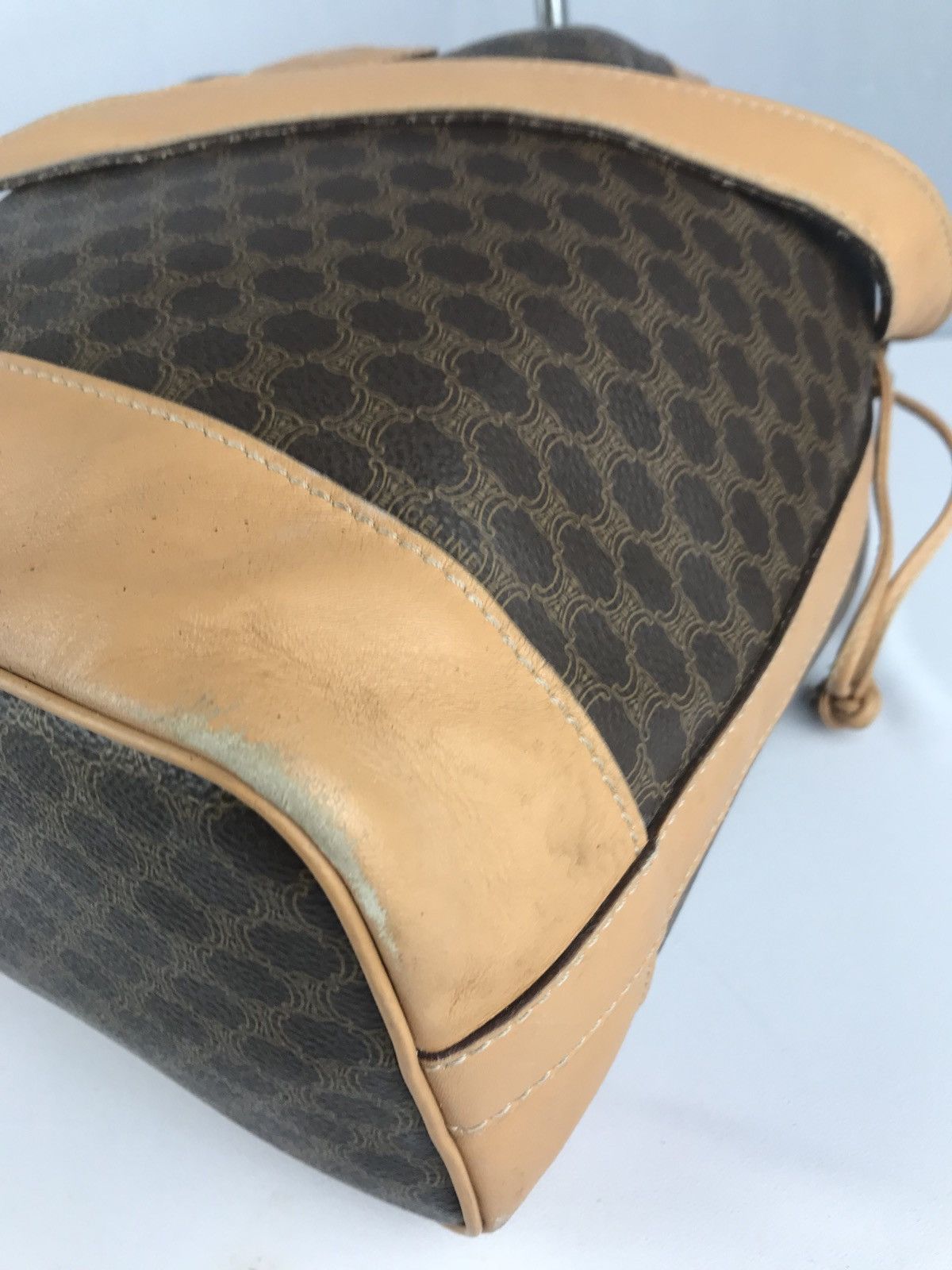Celine 🔥Rare🔥Authentic Vintage Celine Macadam Bucket Size ONE SIZE - 11 Thumbnail
