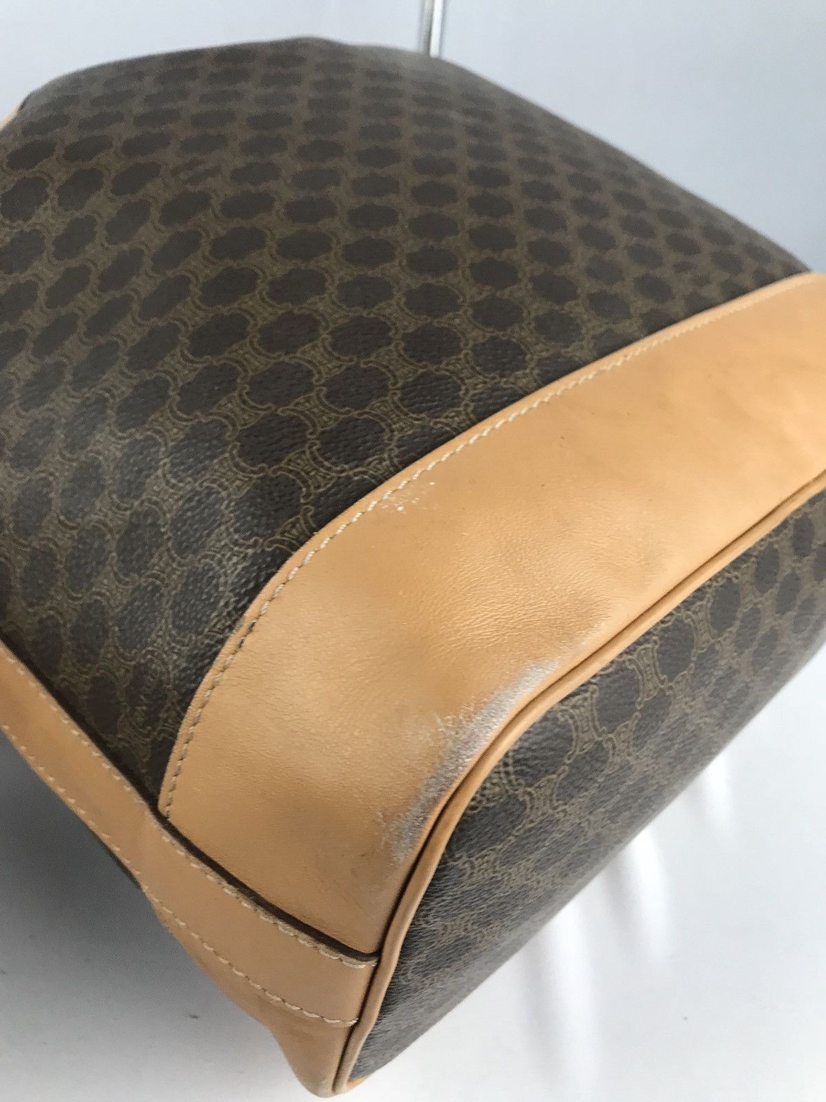 Celine 🔥Rare🔥Authentic Vintage Celine Macadam Bucket Size ONE SIZE - 18 Thumbnail