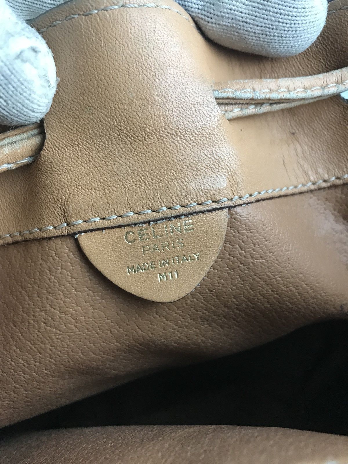 Celine 🔥Rare🔥Authentic Vintage Celine Macadam Bucket Size ONE SIZE - 20 Thumbnail