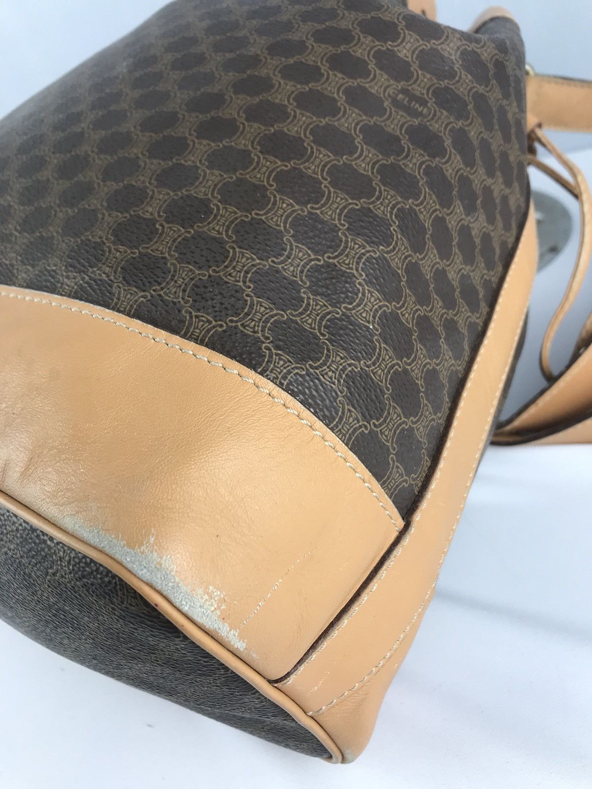 Celine 🔥Rare🔥Authentic Vintage Celine Macadam Bucket Size ONE SIZE - 15 Thumbnail