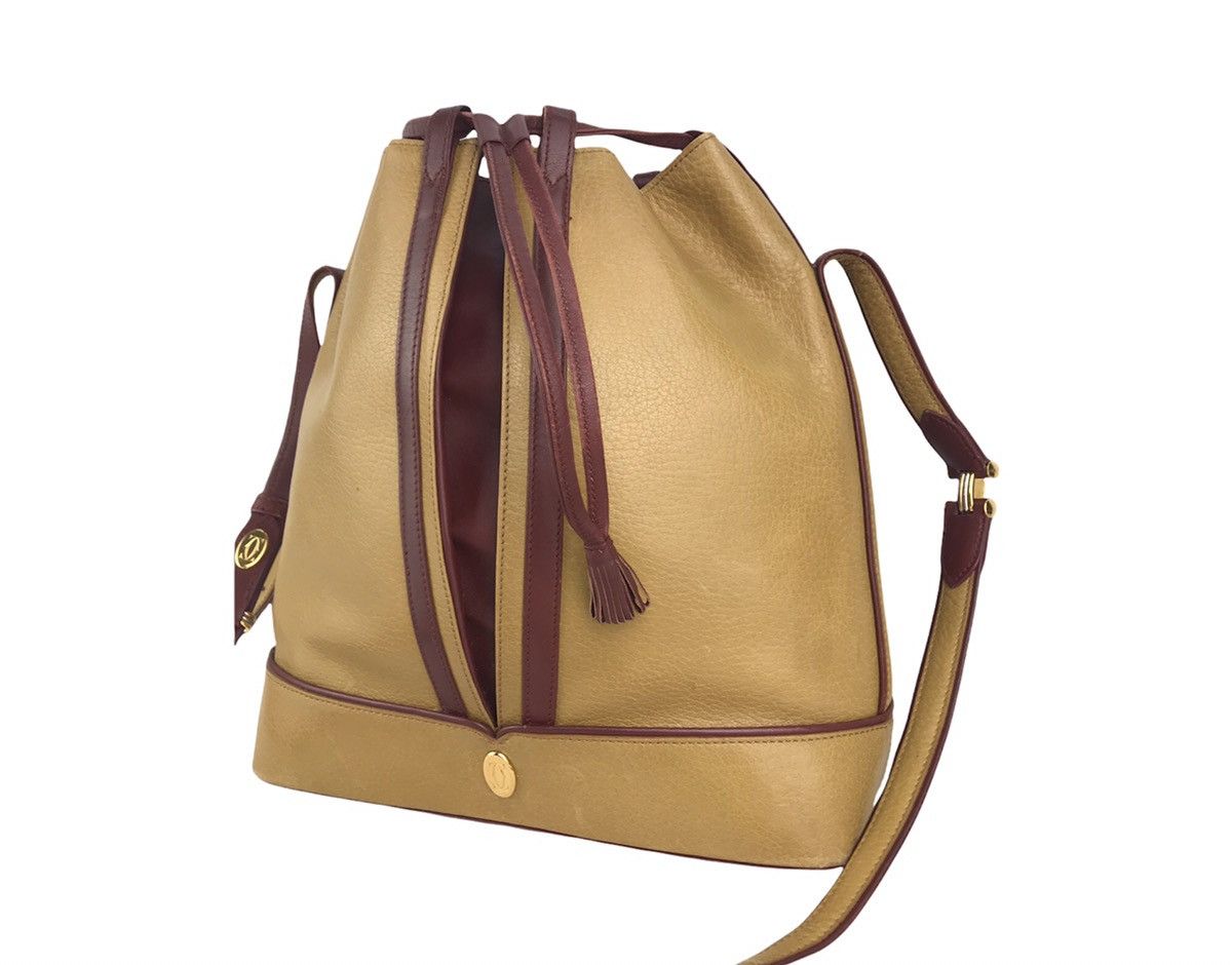 Cartier vintage Cartier Bucket Drawstring shoulderbag Size ONE SIZE - 2 Thumbnail