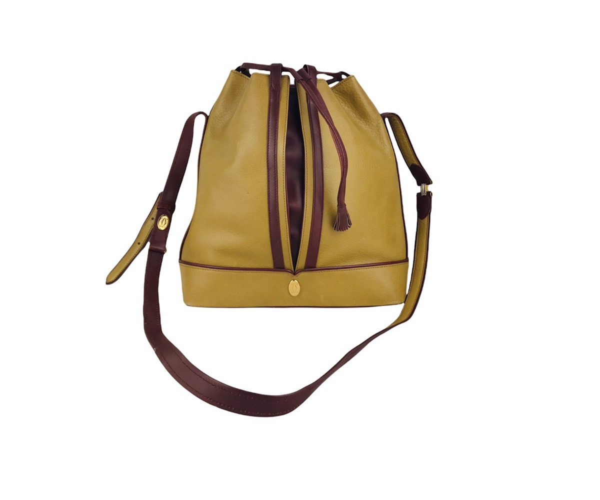 Cartier vintage Cartier Bucket Drawstring shoulderbag Size ONE SIZE - 1 Thumbnail