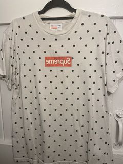 Supreme Comme Des Garcons Polka Dot Box Logo Stickers