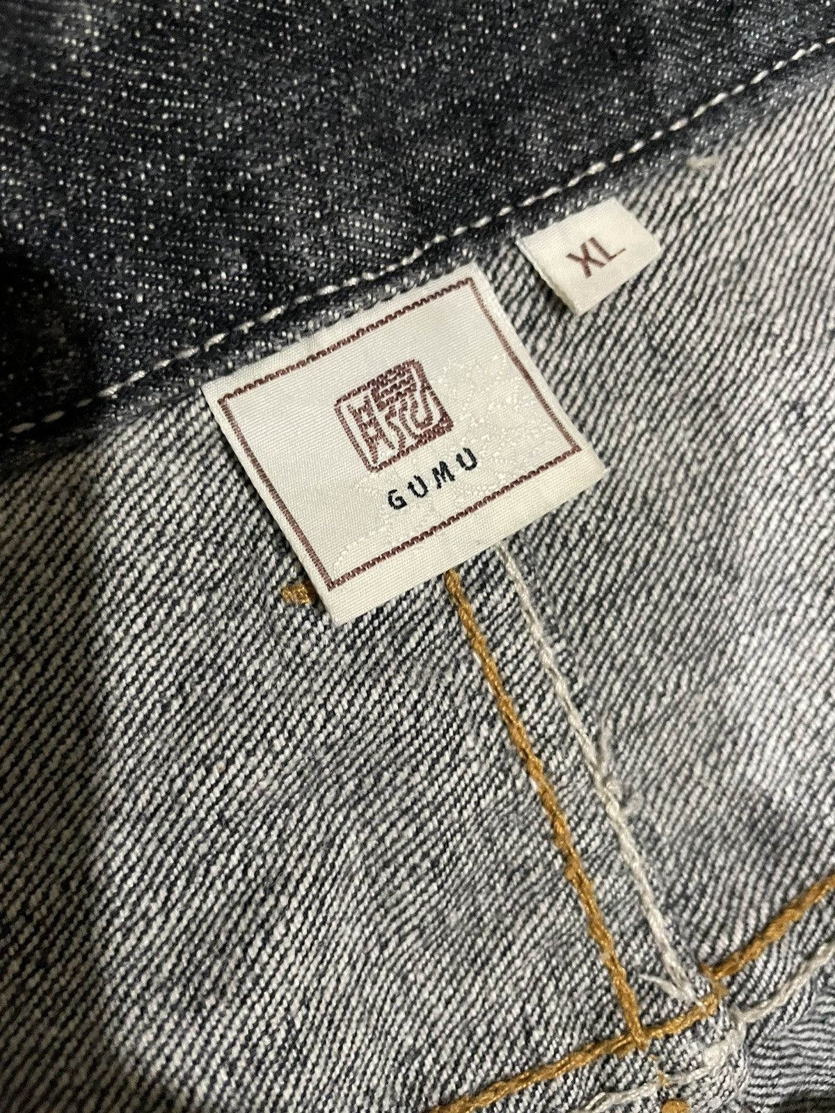Japanese Brand VTG Japanese Traditional Back Printed Embro Pocket Jeans Size US 34 / EU 50 - 13 Thumbnail