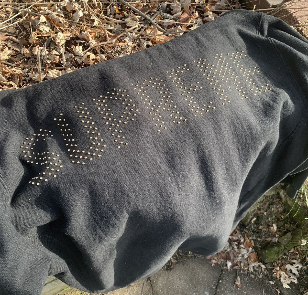 Supreme SUPREME studded hooded sweatshirt s/s 2018. Size US XL / EU 56 / 4 - 8 Thumbnail