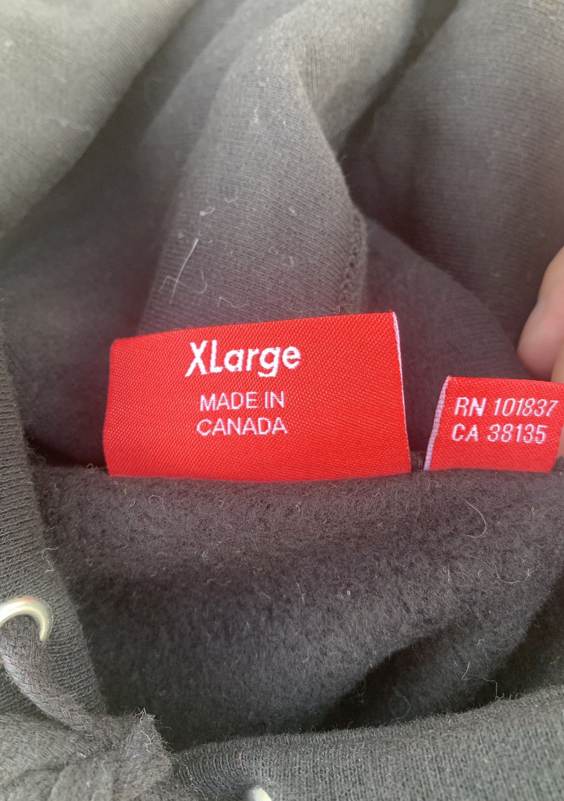 Supreme SUPREME studded hooded sweatshirt s/s 2018. Size US XL / EU 56 / 4 - 7 Thumbnail
