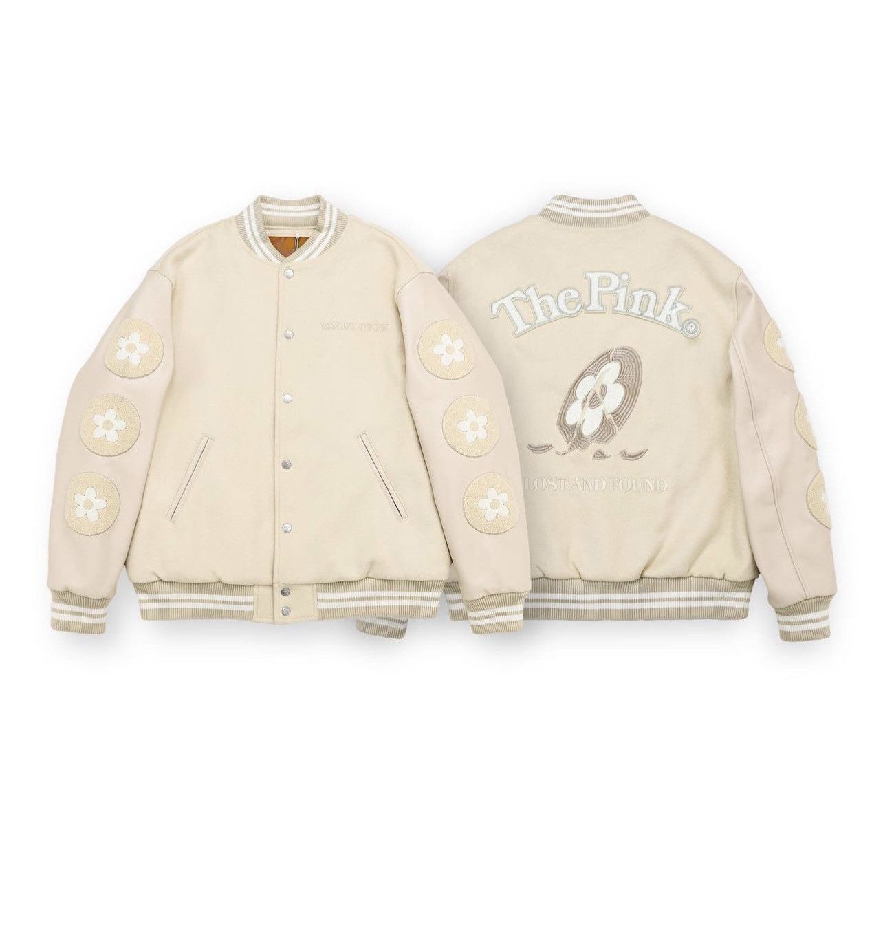 肌触りがいい 【4周年記念品】vandy the pink Varsity Jacket