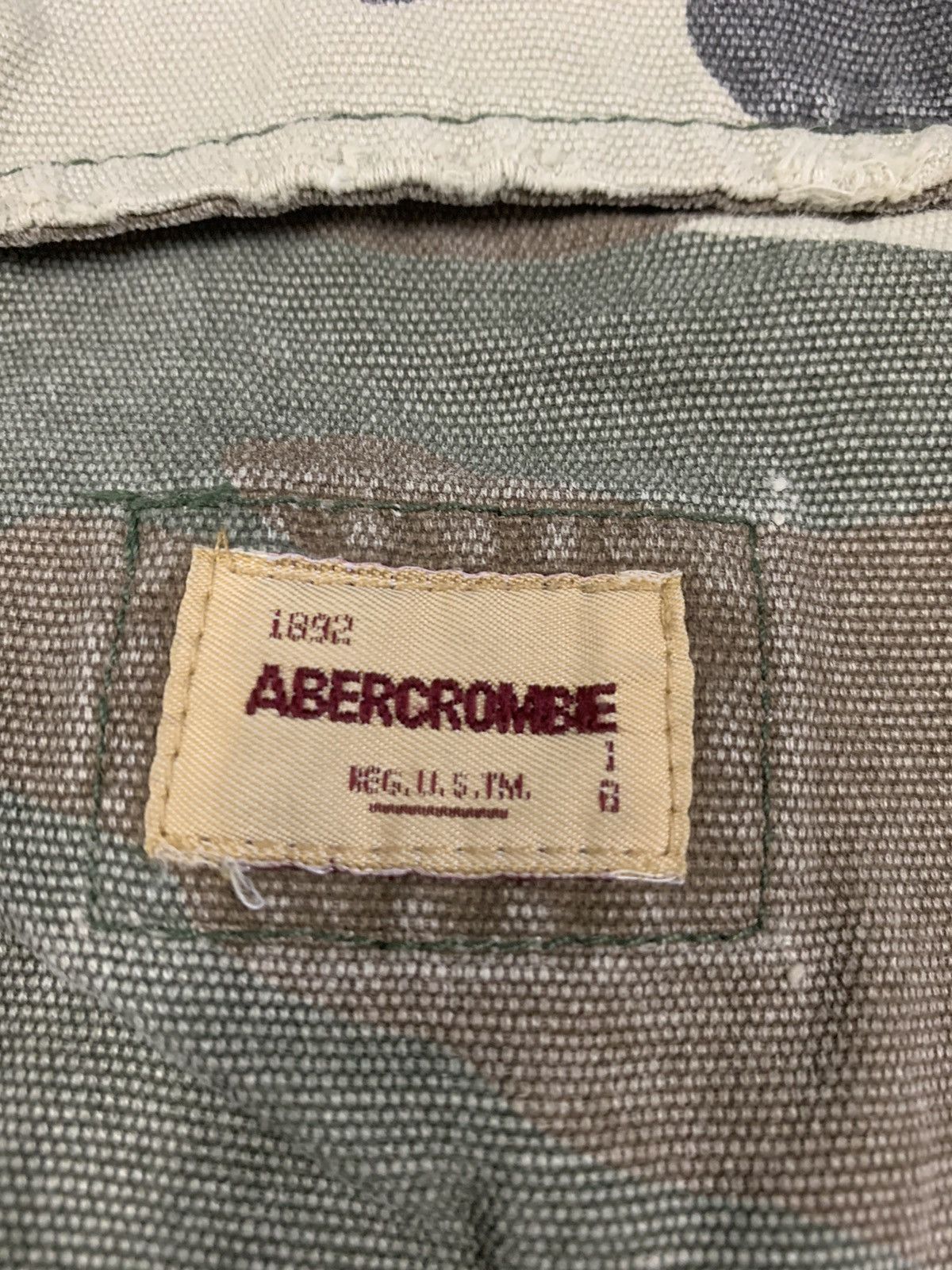 Abercrombie & Fitch × Vintage ABERCROMBIE Parachute Tactical Cargo Pants Size US 34 / EU 50 - 6 Thumbnail