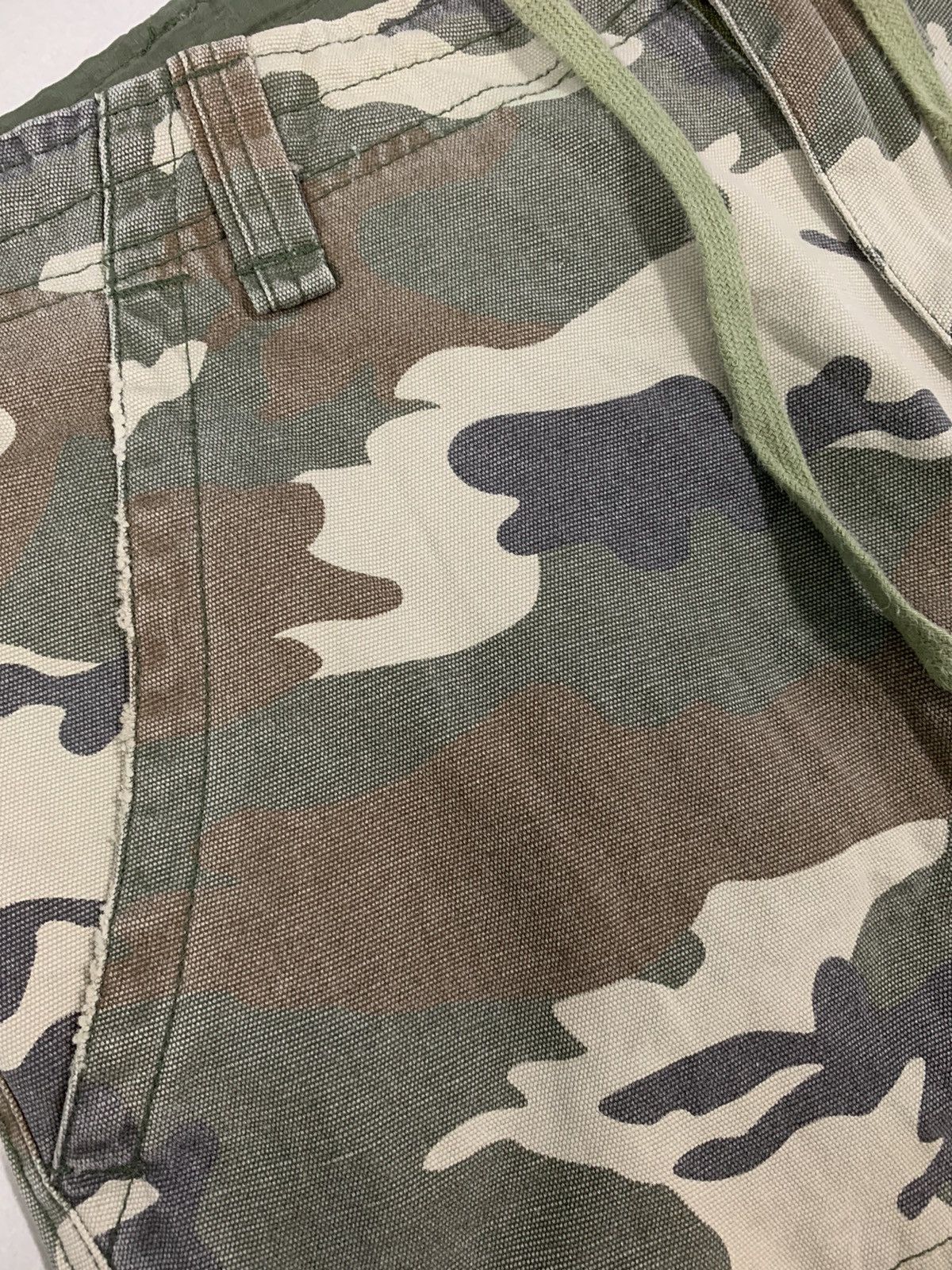 Abercrombie & Fitch × Vintage ABERCROMBIE Parachute Tactical Cargo Pants Size US 34 / EU 50 - 3 Thumbnail