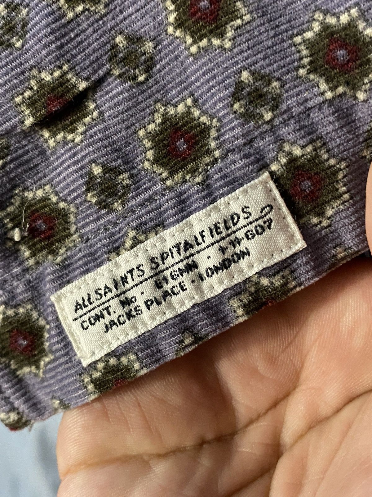 Allsaints × Flannel Allsaints Shirt Flannel Long Sleeve Size M Size US M / EU 48-50 / 2 - 4 Thumbnail