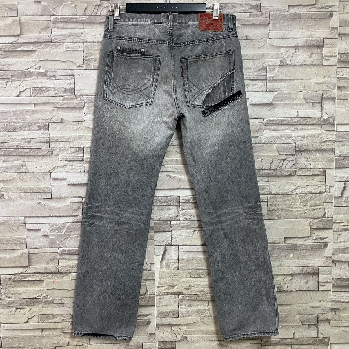 QUENCHLOUD Japanese Brand QUENCH Distressed Patchwork Neighborhood Size US 32 / EU 48 - 10 Thumbnail