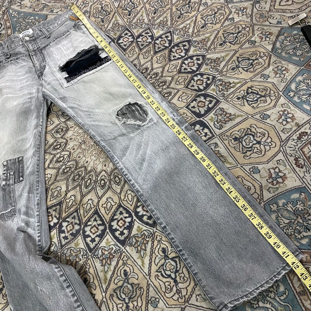 QUENCHLOUD Japanese Brand QUENCH Distressed Patchwork Neighborhood Size US 32 / EU 48 - 20 Thumbnail
