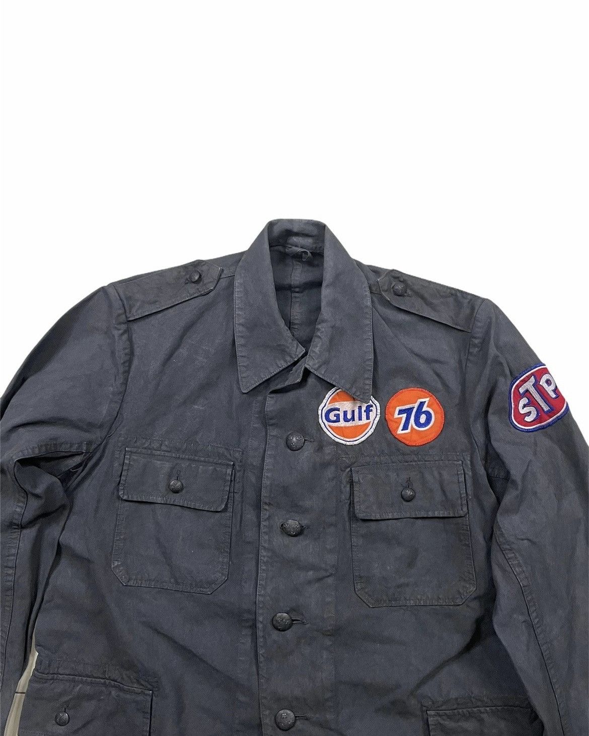 Vintage Swedish Military Vintage 50’s Field Jacket Size US L / EU 52-54 / 3 - 3 Thumbnail