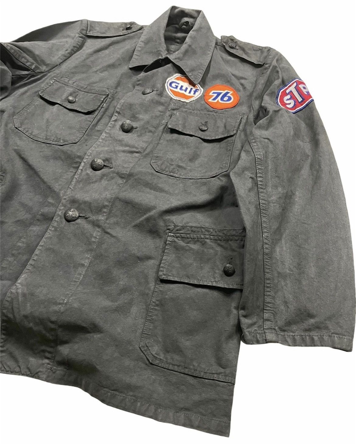 Vintage Swedish Military Vintage 50’s Field Jacket Size US L / EU 52-54 / 3 - 2 Thumbnail
