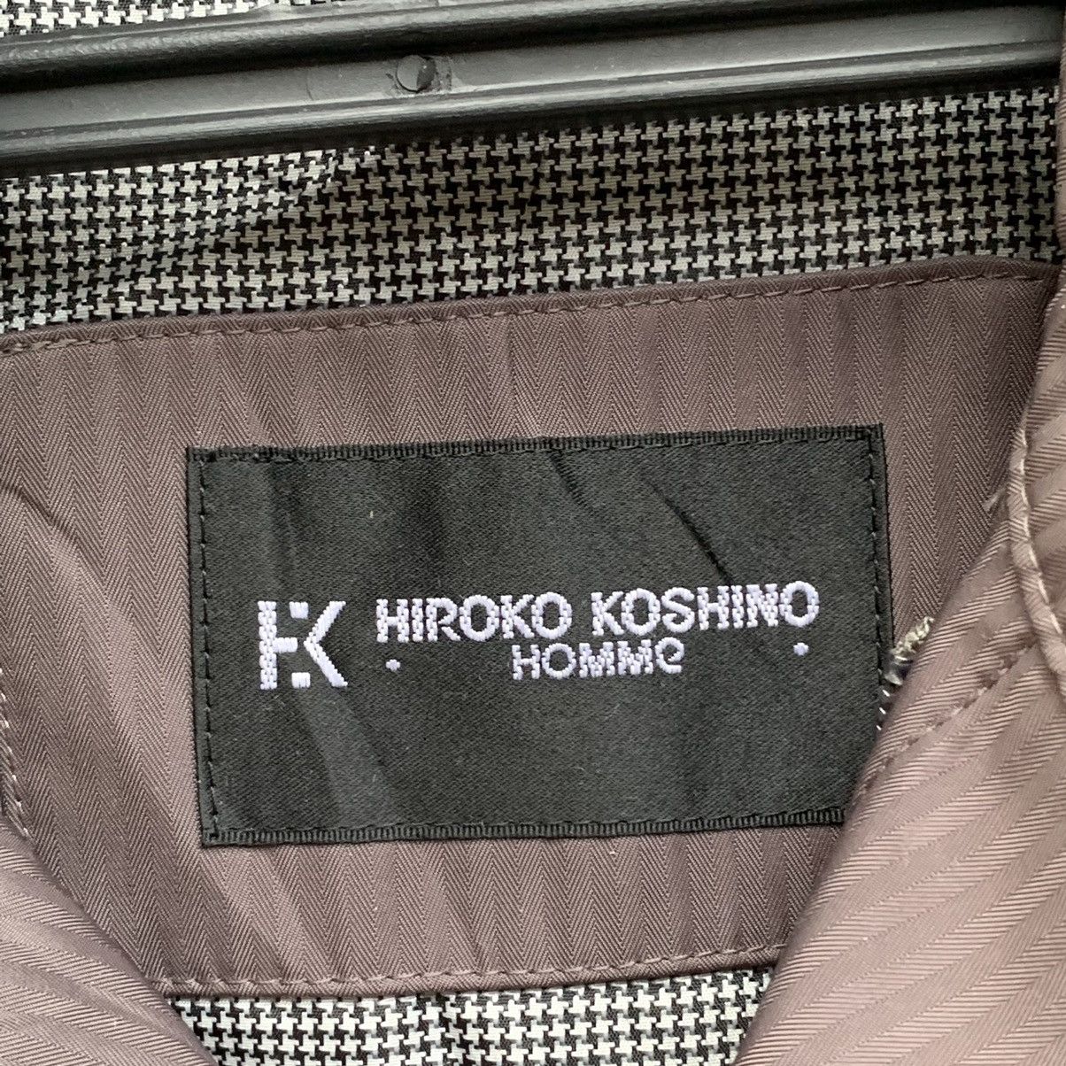 Hiroko Koshino Homme × Japanese Brand × Vintage Hiroko Koshino Homme long jacket Size US L / EU 52-54 / 3 - 4 Thumbnail