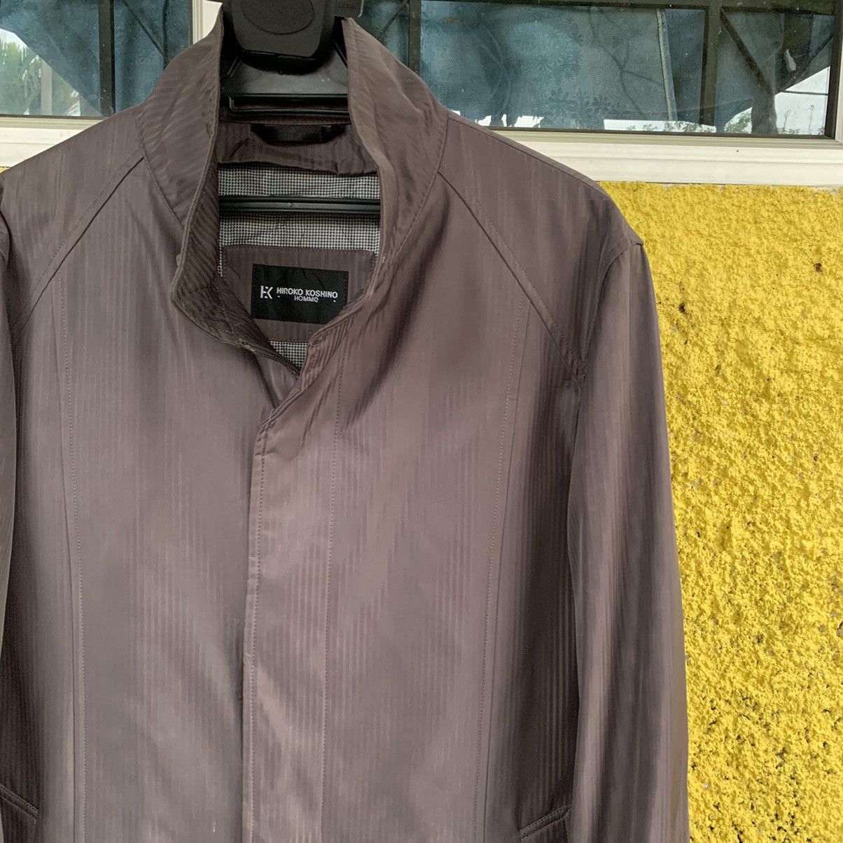 Hiroko Koshino Homme × Japanese Brand × Vintage Hiroko Koshino Homme long jacket Size US L / EU 52-54 / 3 - 7 Thumbnail