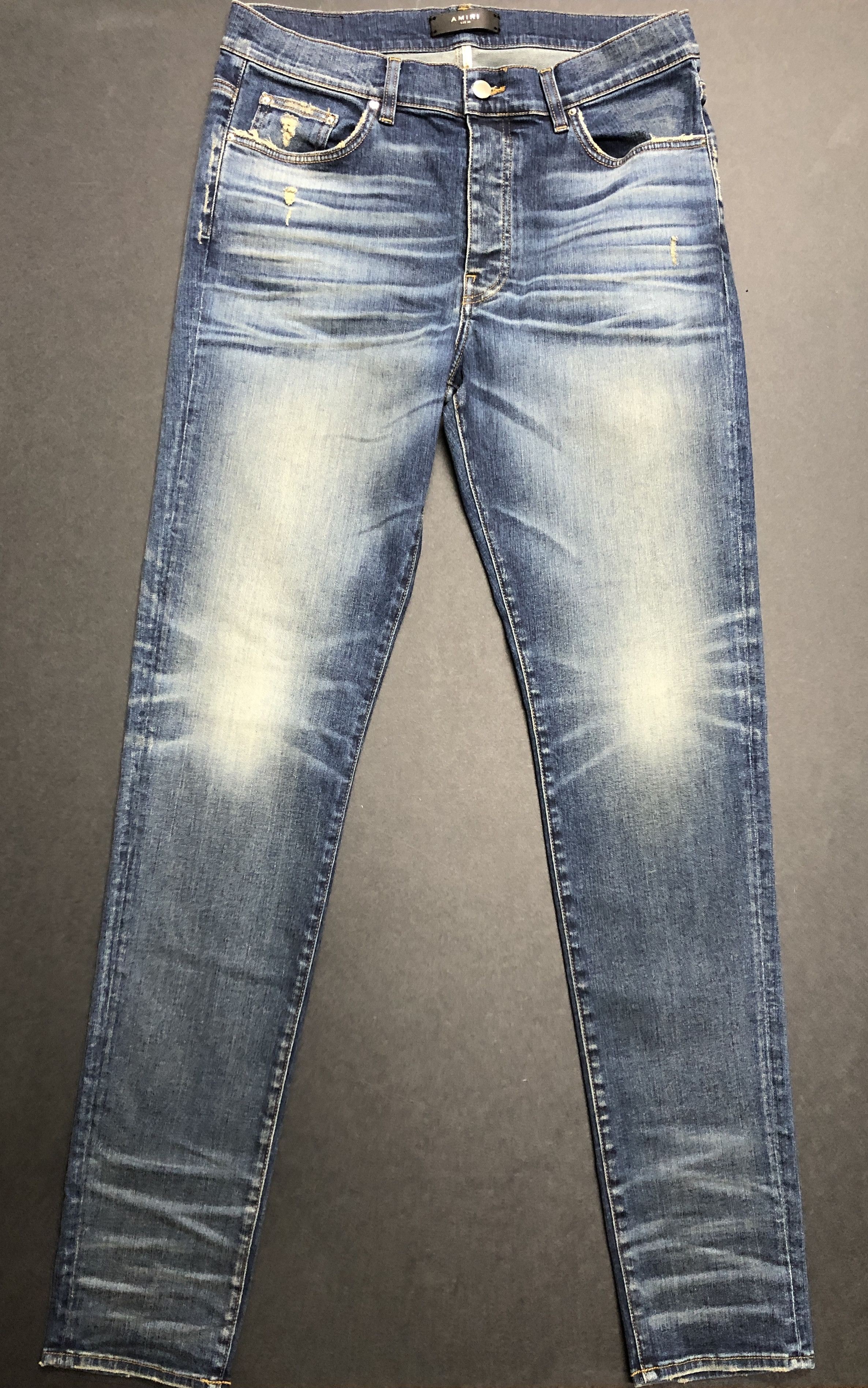 AMIRI classic indigo stack jean