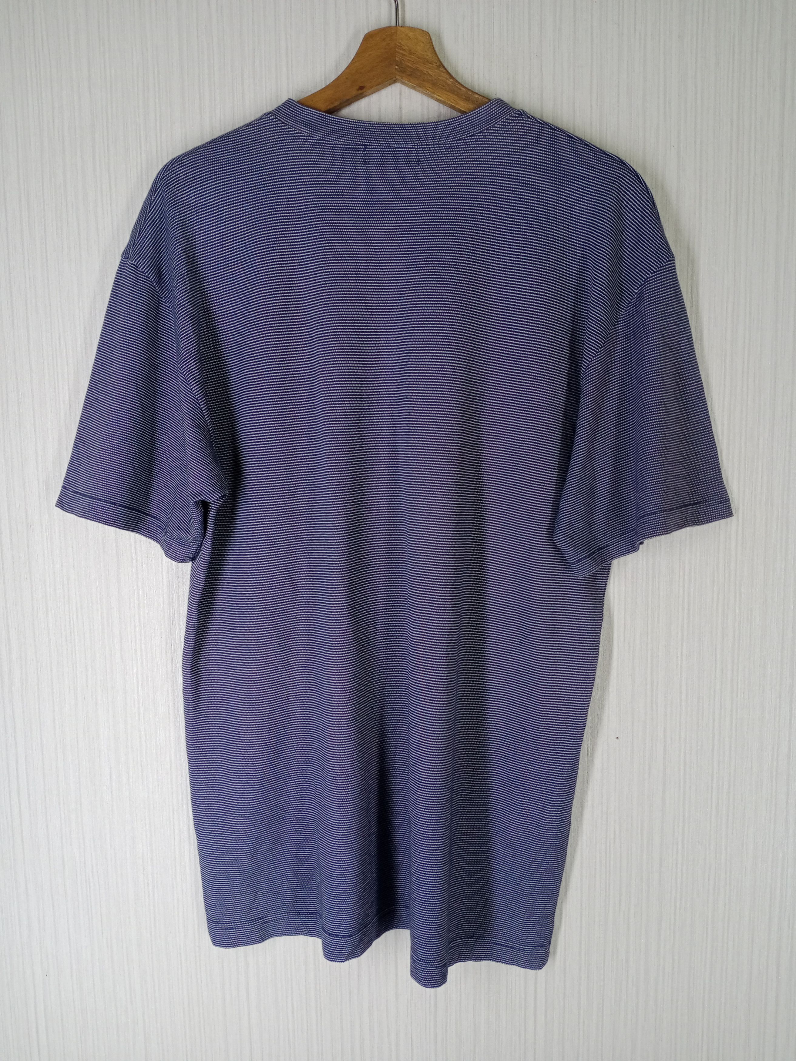 Vintage × Yves Saint Laurent Rare Vintage Striped Yves Saint Laurent YSL Tshirt Size US L / EU 52-54 / 3 - 6 Thumbnail