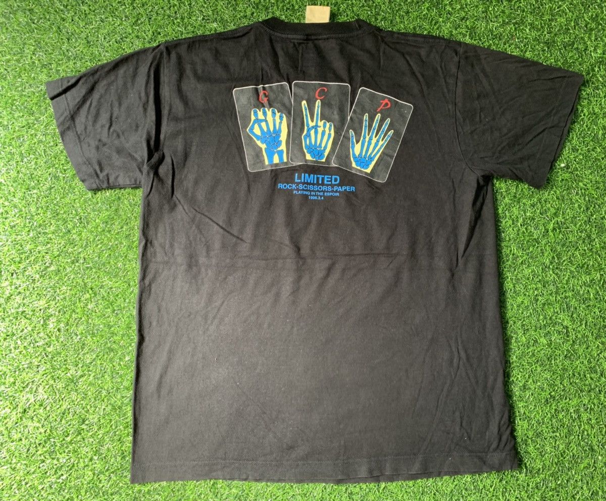 Vintage Vintage 90s Tee Limited Rock Scissor Paper Size US M / EU 48-50 / 2 - 1 Thumbnail