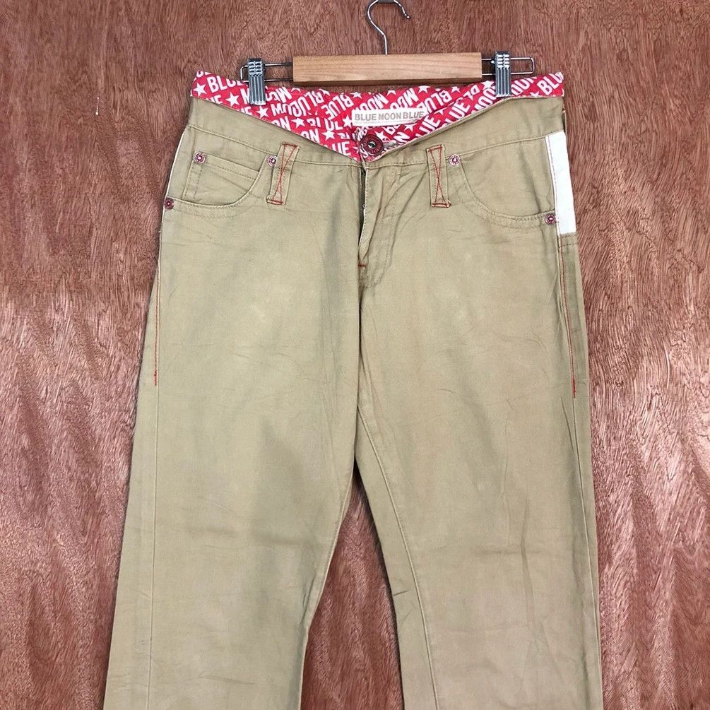 Japanese Brand DL Blue Moon blue japan cargo Jeans #c741 Size US 31 - 12 Thumbnail
