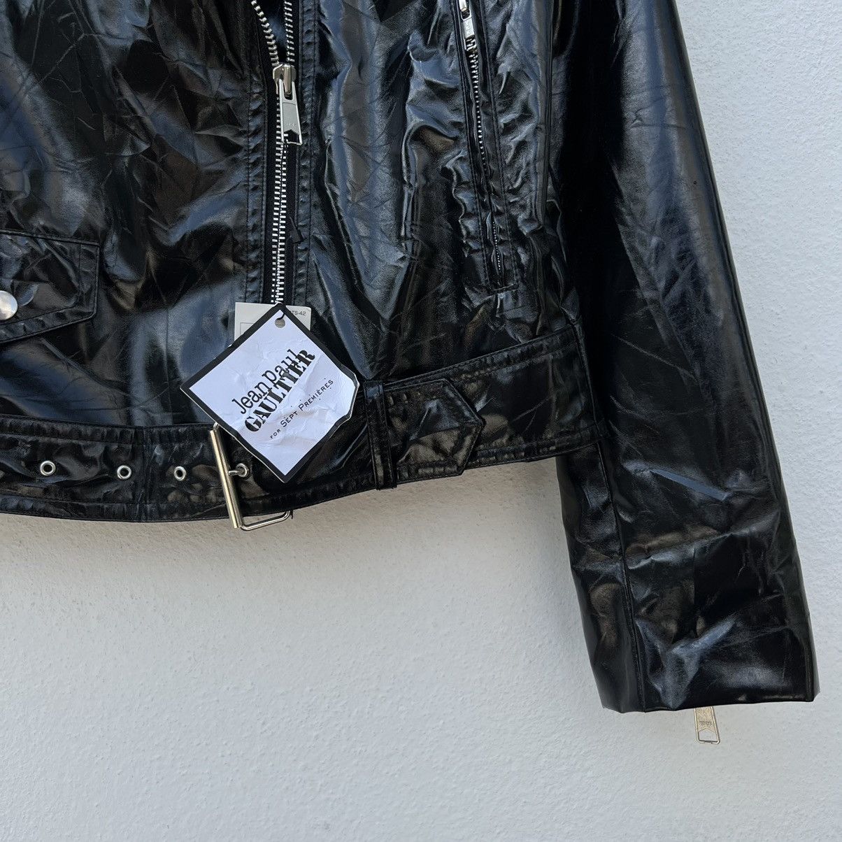 Jean Paul Gaultier RARE DOUBLE BREAST BIKER JACKET JEAN PAUL GAULTIER WITH TAG Size XS / US 0-2 / IT 36-38 - 7 Thumbnail