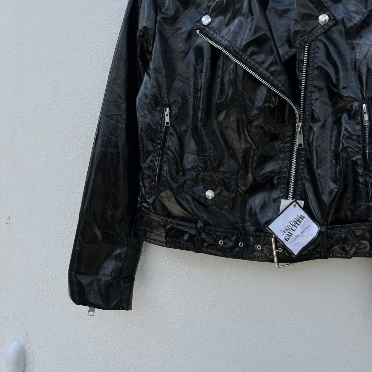 Jean Paul Gaultier RARE DOUBLE BREAST BIKER JACKET JEAN PAUL GAULTIER WITH TAG Size XS / US 0-2 / IT 36-38 - 5 Thumbnail