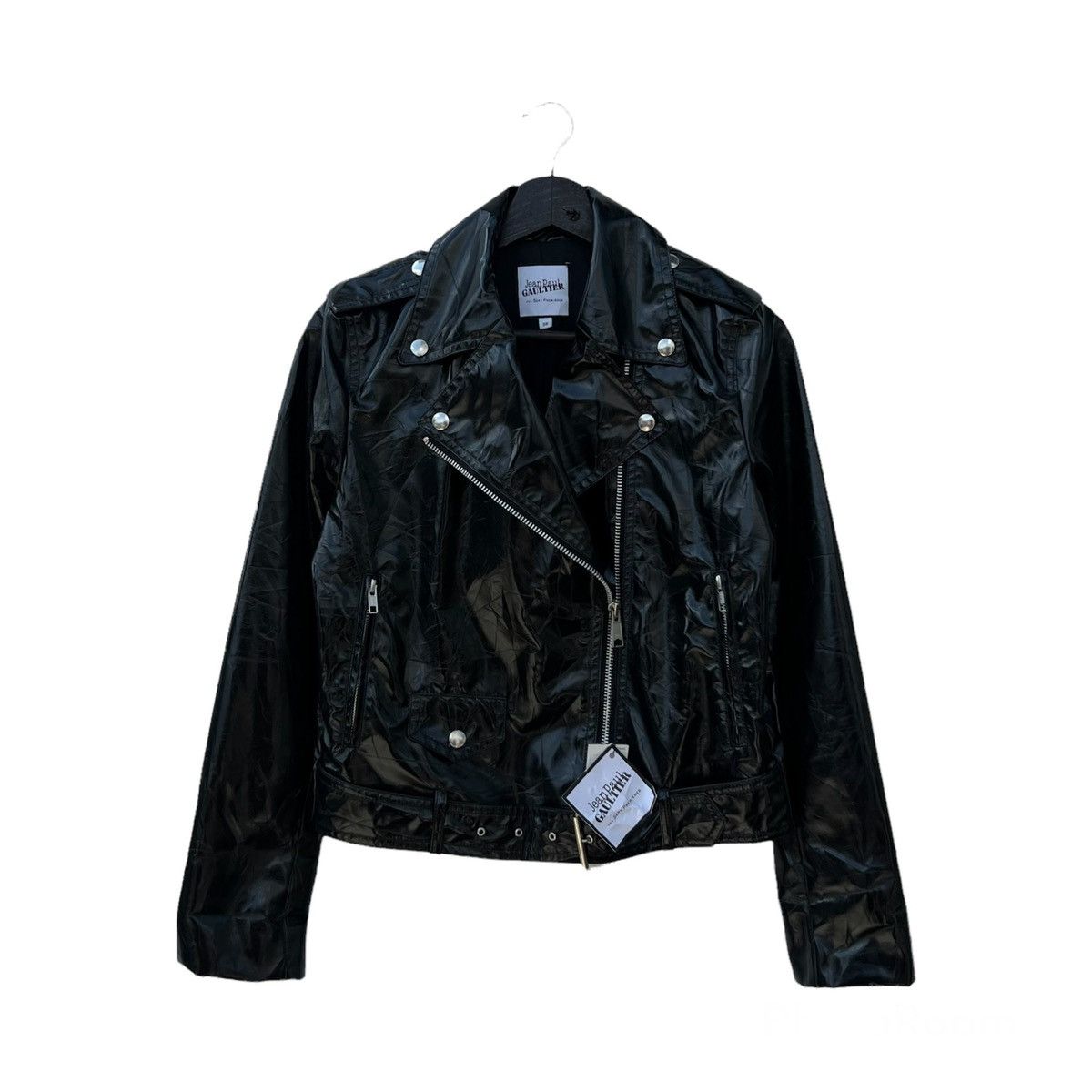 Jean Paul Gaultier RARE DOUBLE BREAST BIKER JACKET JEAN PAUL GAULTIER WITH TAG Size XS / US 0-2 / IT 36-38 - 1 Thumbnail