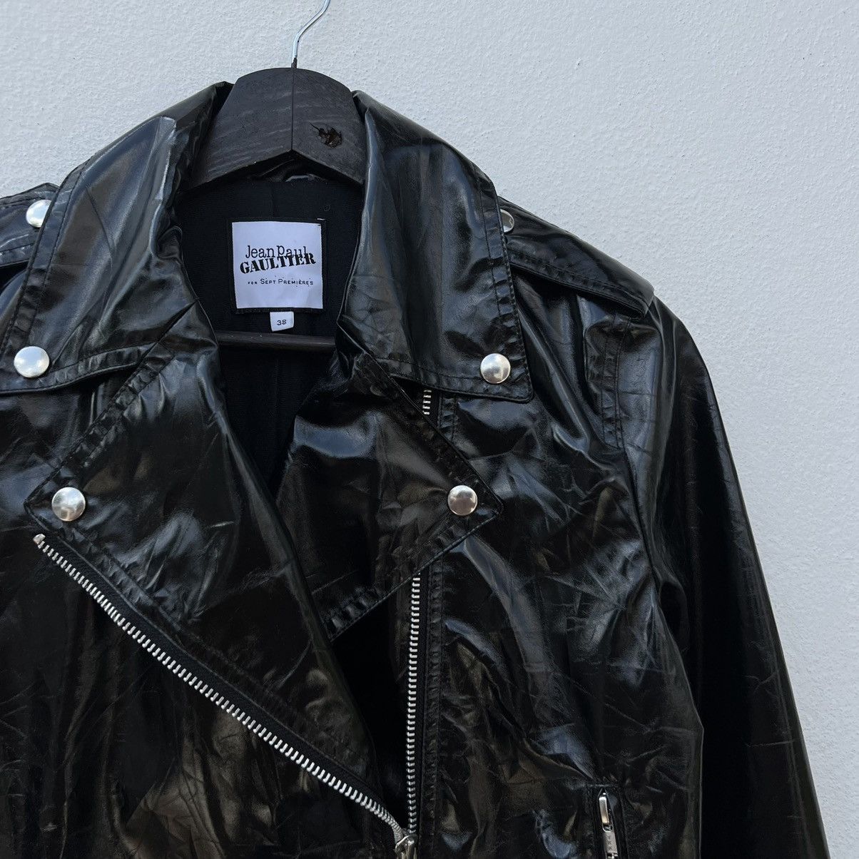 Jean Paul Gaultier RARE DOUBLE BREAST BIKER JACKET JEAN PAUL GAULTIER WITH TAG Size XS / US 0-2 / IT 36-38 - 6 Thumbnail