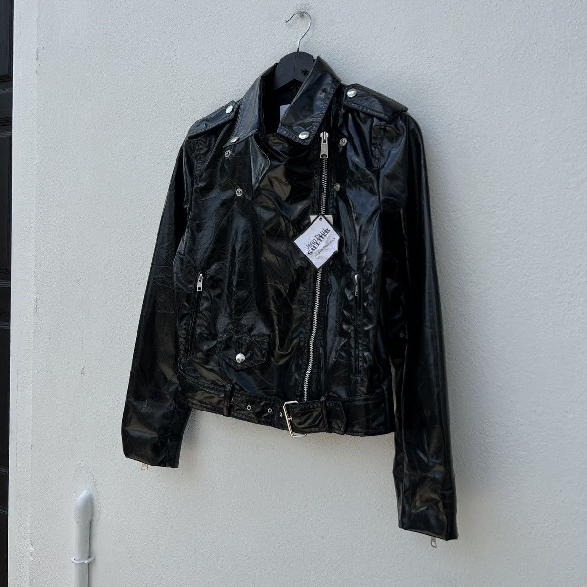 Jean Paul Gaultier RARE DOUBLE BREAST BIKER JACKET JEAN PAUL GAULTIER WITH TAG Size XS / US 0-2 / IT 36-38 - 14 Thumbnail