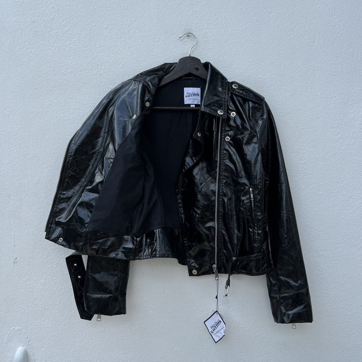 Jean Paul Gaultier RARE DOUBLE BREAST BIKER JACKET JEAN PAUL GAULTIER WITH TAG Size XS / US 0-2 / IT 36-38 - 17 Thumbnail
