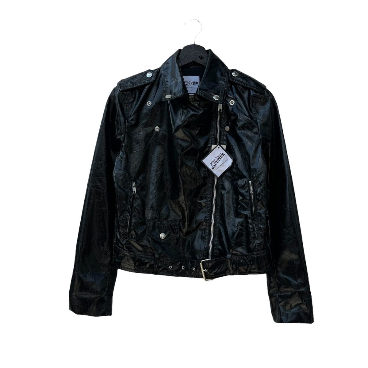 Jean Paul Gaultier RARE DOUBLE BREAST BIKER JACKET JEAN PAUL GAULTIER WITH TAG Size XS / US 0-2 / IT 36-38 - 2 Thumbnail