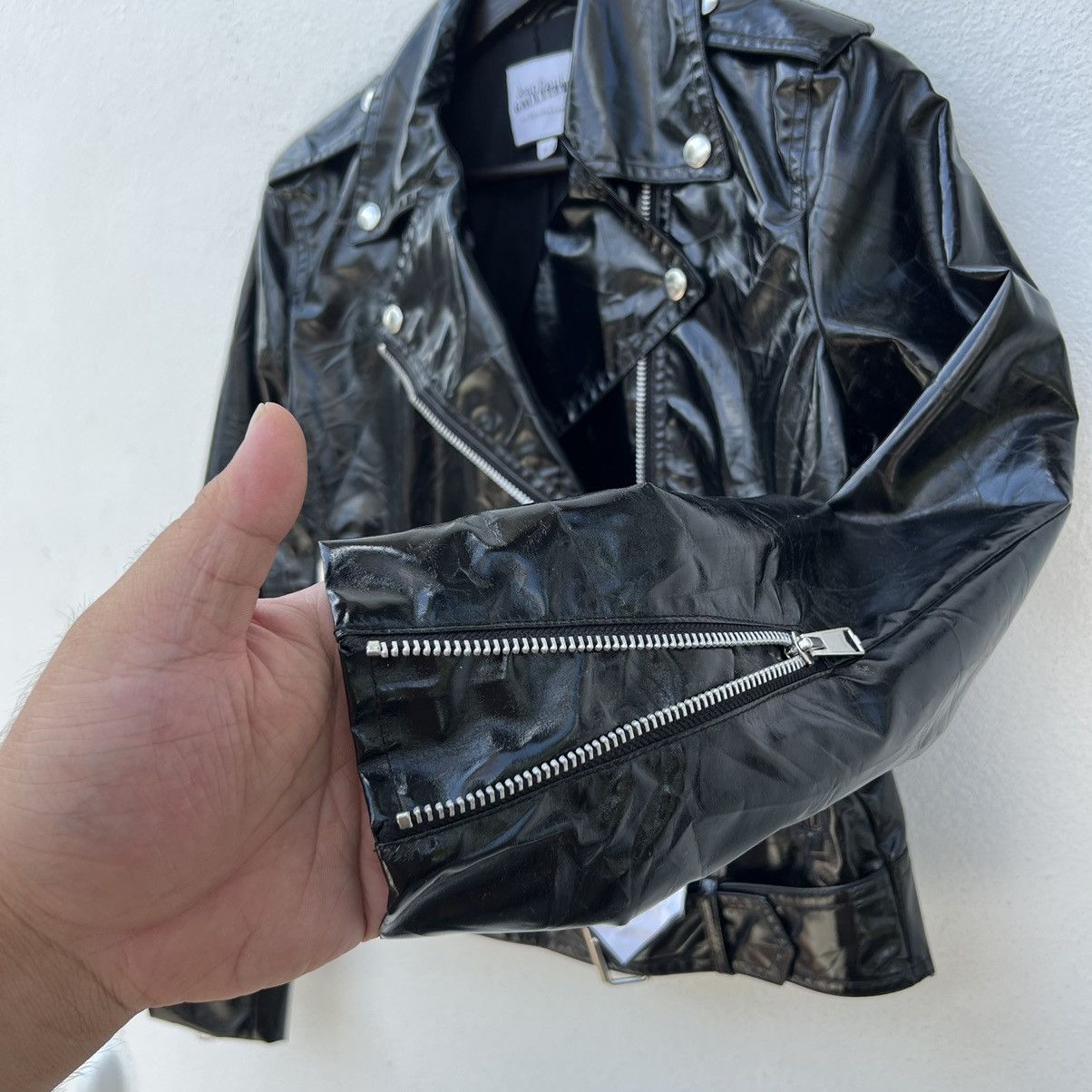 Jean Paul Gaultier RARE DOUBLE BREAST BIKER JACKET JEAN PAUL GAULTIER WITH TAG Size XS / US 0-2 / IT 36-38 - 11 Thumbnail